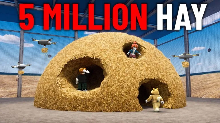 Official Roblox thumbnail for Needle In A Haystack by DomBlox Games